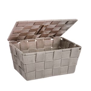 Wenko Bathroom Basket Taupe Wenko Bathroom Basket Taupe